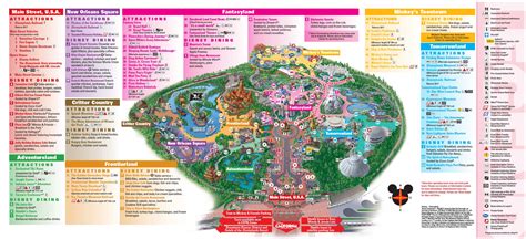 Disneyland Map Printable